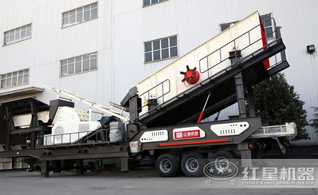 車載流動錘式破碎機多少錢？產量多高？